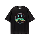 Men's Summer Short Sleeve Large Size Loose Retro Sports Top Vest T-shirt Men's Men Top