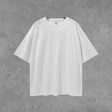 Men's Summer plus Size Vest Retro Sports Casual Top Loose Short-Sleeved T-shirt Men's Men's Top