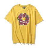 Justin Bieber Drew House T shirt Chocolate Donut Summer Loose Men's and Women's ShortSleeved Tshirt
