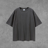 Men's Summer plus Size Vest Retro Sports Casual Top Loose Short-Sleeved T-shirt Men's Men's Top