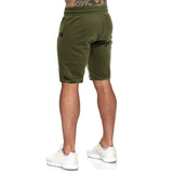 Men Shorts Sports Shorts Summer Men's Pocket Zipper Drawstring Sports Casual Shorts