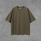 Men's Summer plus Size Vest Retro Sports Casual Top Loose Short-Sleeved T-shirt Men's Men's Top