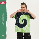 Men's Spring and Summer Vest Large Size Loose Retro Sports Casual Top T-shirt with Short Sleeves Male Infmen Top