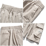 Men Pants Men's Clothes Summer Wear Retro Men's Shorts Casual Loose Two Bags Workwear Fifth Pants Fashion