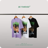 Men's Spring and Summer Large Size Loose Sports Top Casual Short-Sleeved T-shirt Men Top