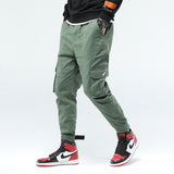 Men's Work Pants Men Straight Leg Pant Summer Multi-Pocket Cargo Pants Casual Trousers Fashion