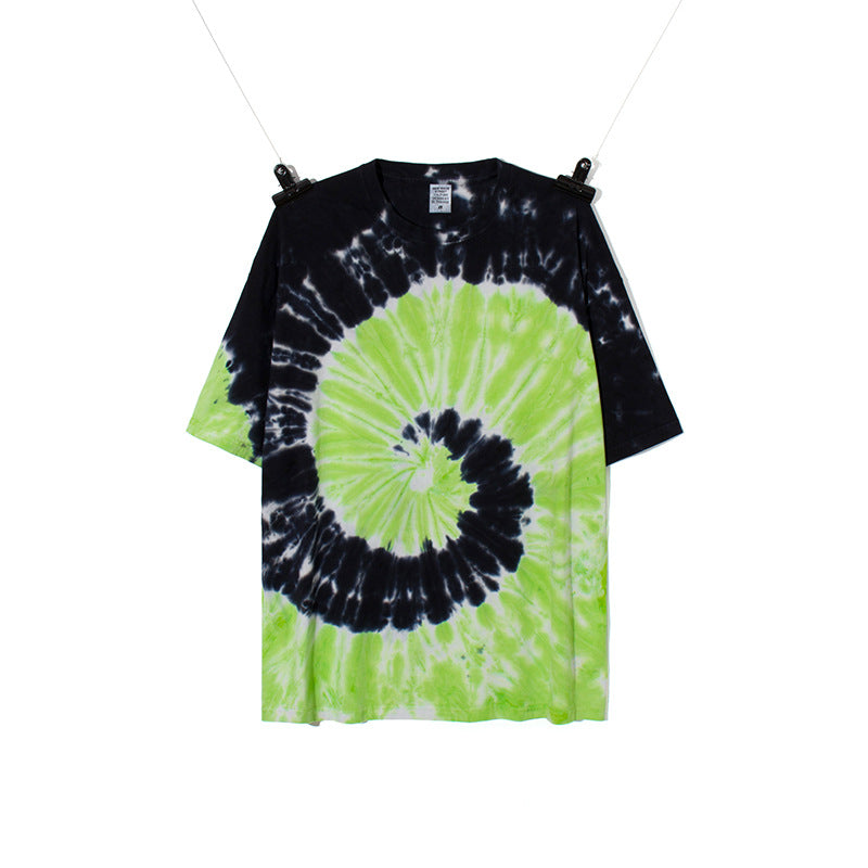 Men's Spring and Summer Vest Large Size Loose Retro Sports Casual Top T-shirt with Short Sleeves Male Infmen Top