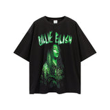 Men's Summer Short Sleeve plus Size Loose Sports Top Casual T-shirt Men's Men's Top