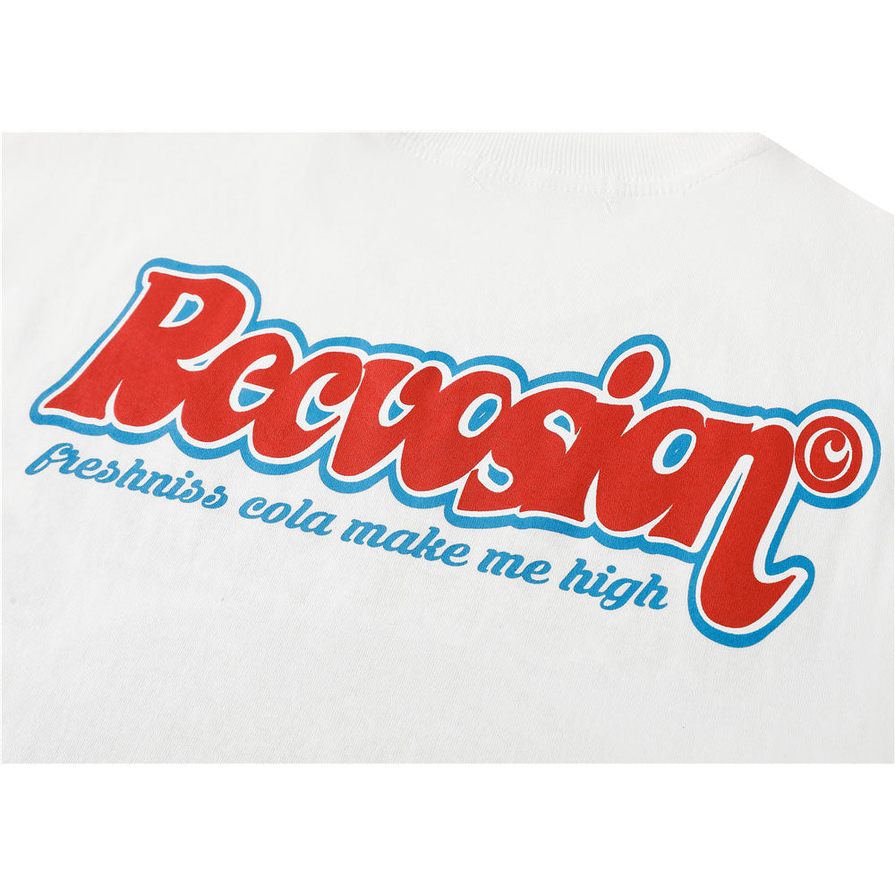 Men T Shirt Summer Casual Tops Coke Cup Printed Short Sleeve T-shirt Men's High Street round Neck Half Sleeve Summer Fashion Brand