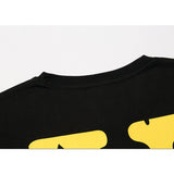 Vlone Sweatshirt Letter Printed round Neck Men's Women's Pullover Long Sleeve Loose Hip Hop Top