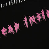 Character Print Sweater plus Size Retro Sports Coat Casual Long Sleeve Fleece Lined Sweatshirt Men Thermal Hoodie