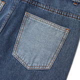 Printed Jeans Men's plus Size Retro Sports Trousers Baggy Straight Trousers Men's Men's Jeans
