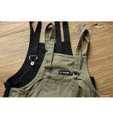 Casual Suspender Trousers Men's Trousers plus Size Retro Sports Trousers Overalls Loose Suspenders Men Denim Overalls