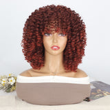 Women's Wigs Short Curly Afro Synthetic Wig