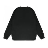 Amiri long sleeve shirts all gray overlapping letterprinting