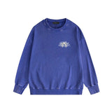 Amiri washed sweatshirt alphabet angel ball print washed old
