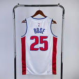 NBA Jerseys 23, Pistons, White 25, Rose
