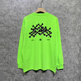 Amiri long sleeve shirts skeleton letterprinting