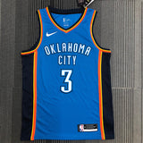 NBA Jerseys Thunder, Blue 3, Paul