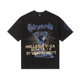 Hellstar T Shirt Summer Top Short Sleeve T-Shirt
