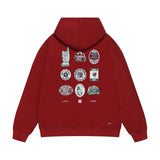 Amiri hoodie medal set printing