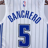 NBA Jerseys' 23rd season, Magic, home White No. 5, Bancero