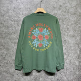 Amiri long sleeve shirts flower clusters printing
