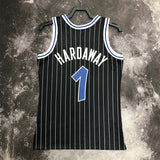 NBA Jerseys MN hot-pressed retro jersey: SW Magic 95 season, black No. 1, Hardaway