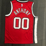 NBA Jerseys Trailblazer Vintage, Red 00, Anthony