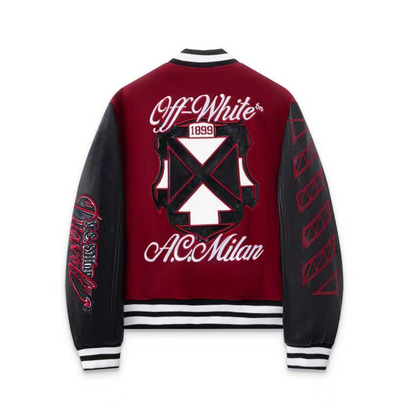 Off white jacket fall and winter style outwear for men and women