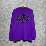 Amiri long sleeve shirts skeleton letterprinting