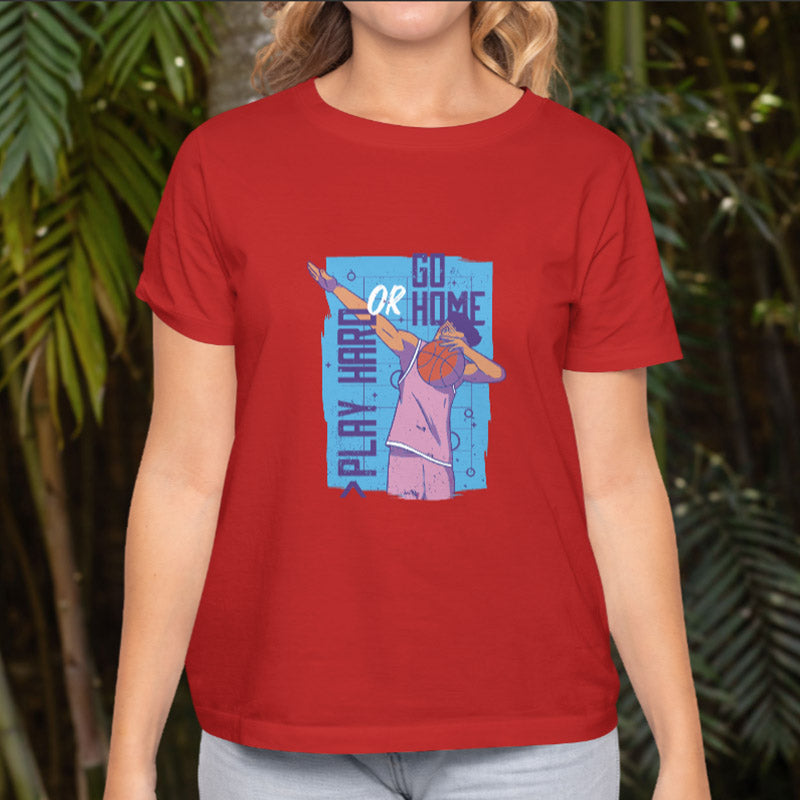 Basketball T-Shirts Casual Couple Tops