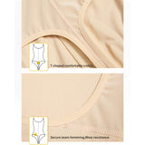 One-Piece Waist Slimming and Hip Lifting Body Shaping Large Size Breasted Zipper Corset