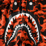 Bathing Ape Pant joint cooperation camouflage red casual pants sweatpants