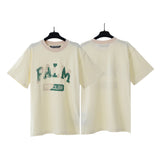 Palm Angels T Shirts Camouflage Letter Short Sleeve T-Shirt