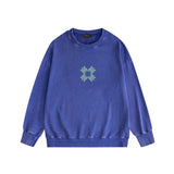 Amiri washed sweatshirt small letter group print washed old