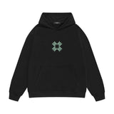 Amiri hoodie small jane letter group printing