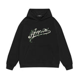 Amiri hoodie ye man letter print