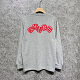Amiri long sleeve shirts red dice printing