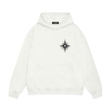 Amiri hoodie star shield print