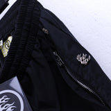 Hellstar Sweatpants Wash Water Black Old Casual Trousers