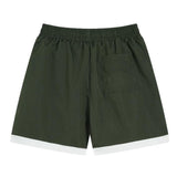 Rhude Shorts Color Matching Casual Sports Mesh Shorts