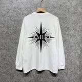 Amiri long sleeve shirts star shield printing