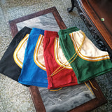 Rhude Shorts Striped Color Matching Tether Shorts