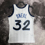 NBA Jerseys MN hot-pressed retro jersey: SW Magic '94 season, white No. 32, O'Neal