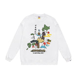 Bathing ape Crew neck sweatshirt