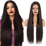 Women's Wigs Long Straight Hair Small Lace Wig Lace Chemical Fiber Lace Headgear Lace Wigs