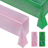 Themed Party Supplies Wicked Witch Theme Party Decorations – Pink & Green Laser Foil Fringe Curtains & Tablecloths