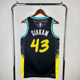 NBA Jerseys 24 season, Pacers, City 43, Hillcam