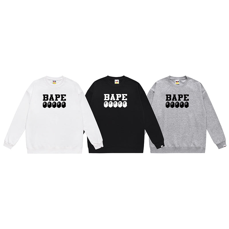 Bathing ape Crew neck sweatshirt